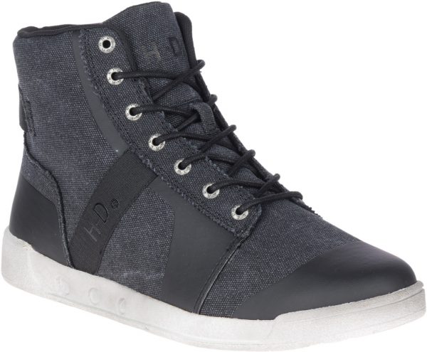 GIÀY MOTO NAM VẢI CANVAS SIÊU NHẸ, THOÁNG MÁT CHÍNH HÃNG HARLEY DAVIDSON -D93643 - SIZE 7/40 - Hình ảnh 3