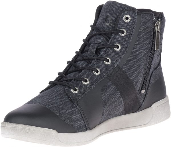 GIÀY MOTO NAM VẢI CANVAS SIÊU NHẸ, THOÁNG MÁT CHÍNH HÃNG HARLEY DAVIDSON -D93643 - SIZE 7/40