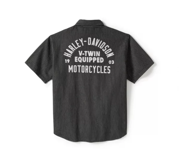 ÁO SƠ MI NAM V-TWIN CHÍNH HÃNG HARLEY DAVIDSON -96493-25VM - Hình ảnh 3